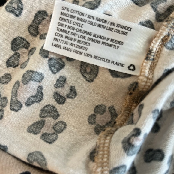 Wild Fable Leopard Print Babydoll Dress Size M - Picture 5 of 8